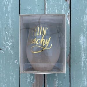 Jumbo Stemless Whole Bottle Wine Glass NWT